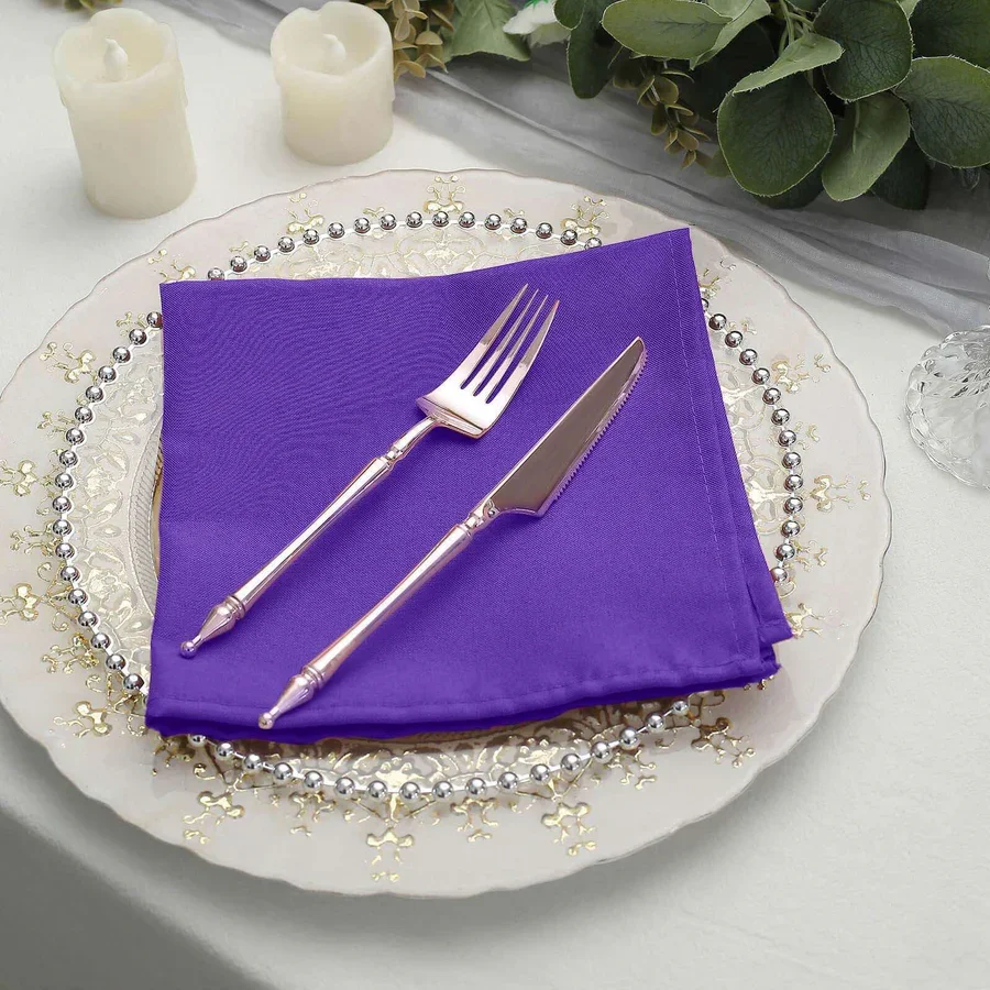 $1.00 -20" x 20" Napkin-Royal Purple