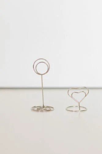 $0.50- Metal Table Card Holder