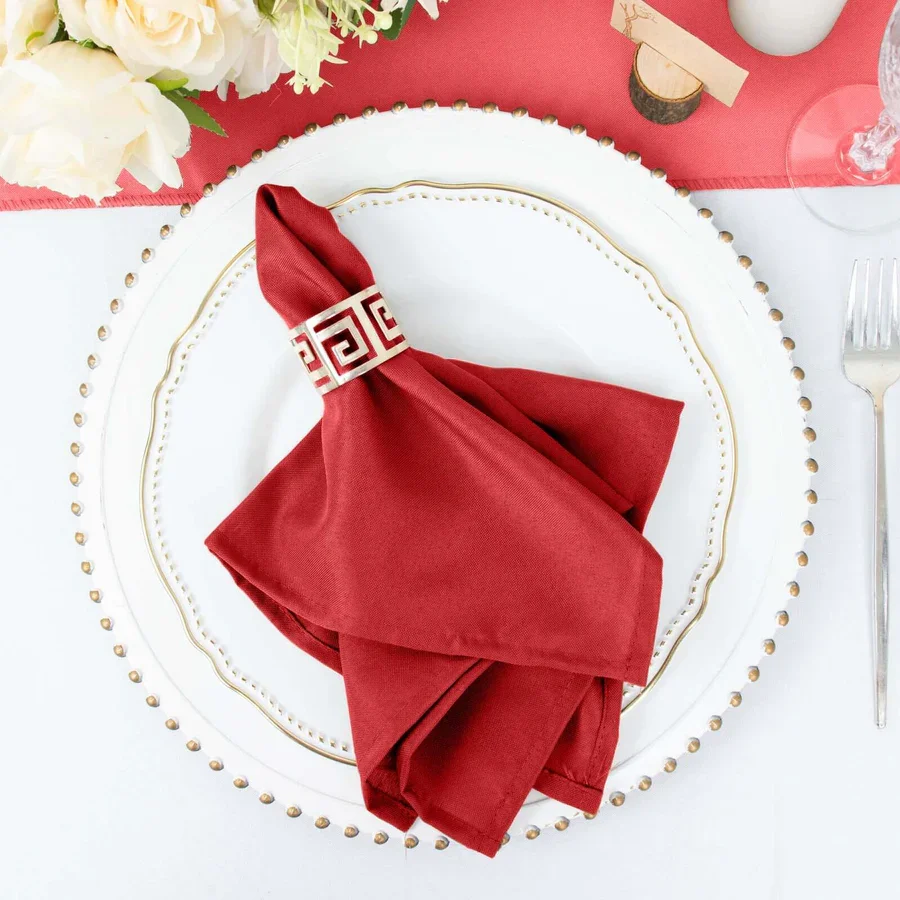 $1.00 -20" x 20" Napkin-Red