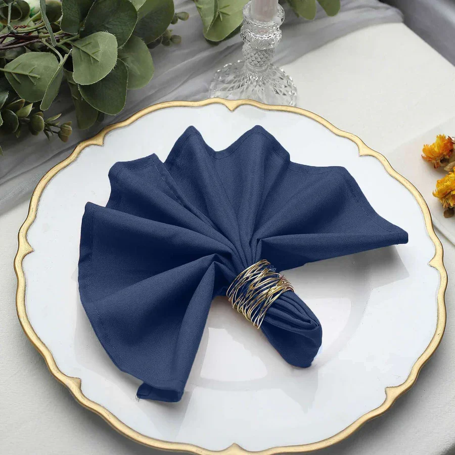 $1.00 -20" x 20" Napkin-Navy 
