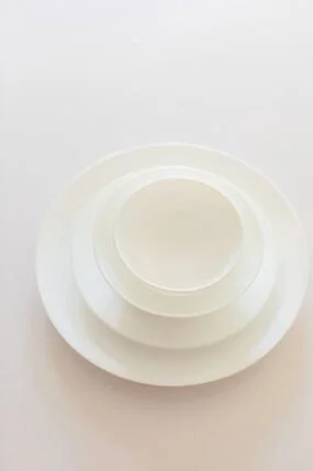 $0.55- 7.5" white plate