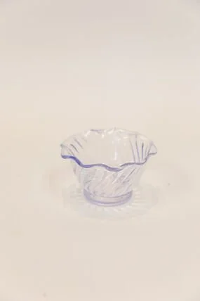 $0.25- 3.5" wavy Dessert Cup