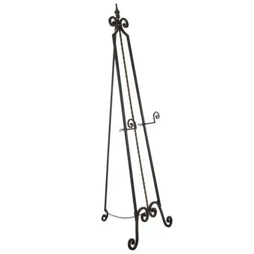 $25.00- Black Metal Adjustable Easel