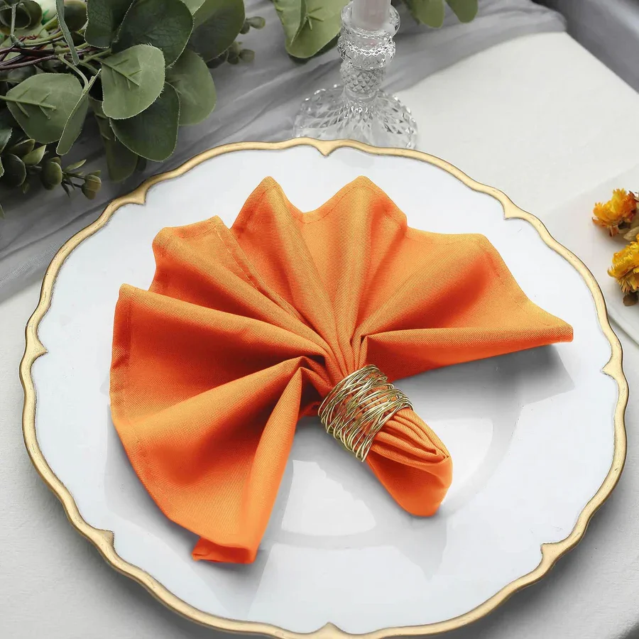 $1.00 -20" x 20" Napkin-Orange