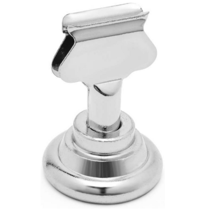 $0.50- Metal Table Card Holder-Silver