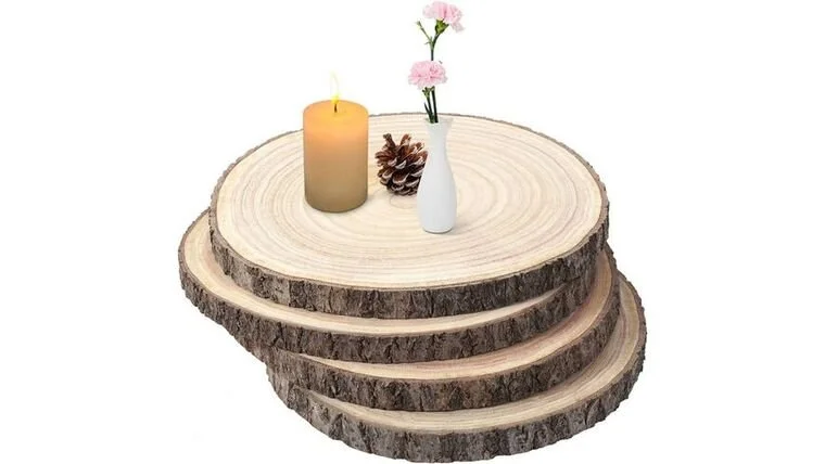 $4.00- Thin Wood Round