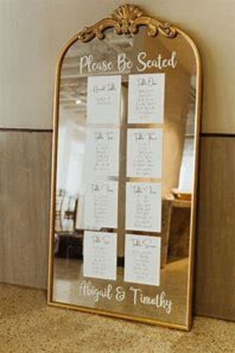 $65.00- Vintage Gold Mirror