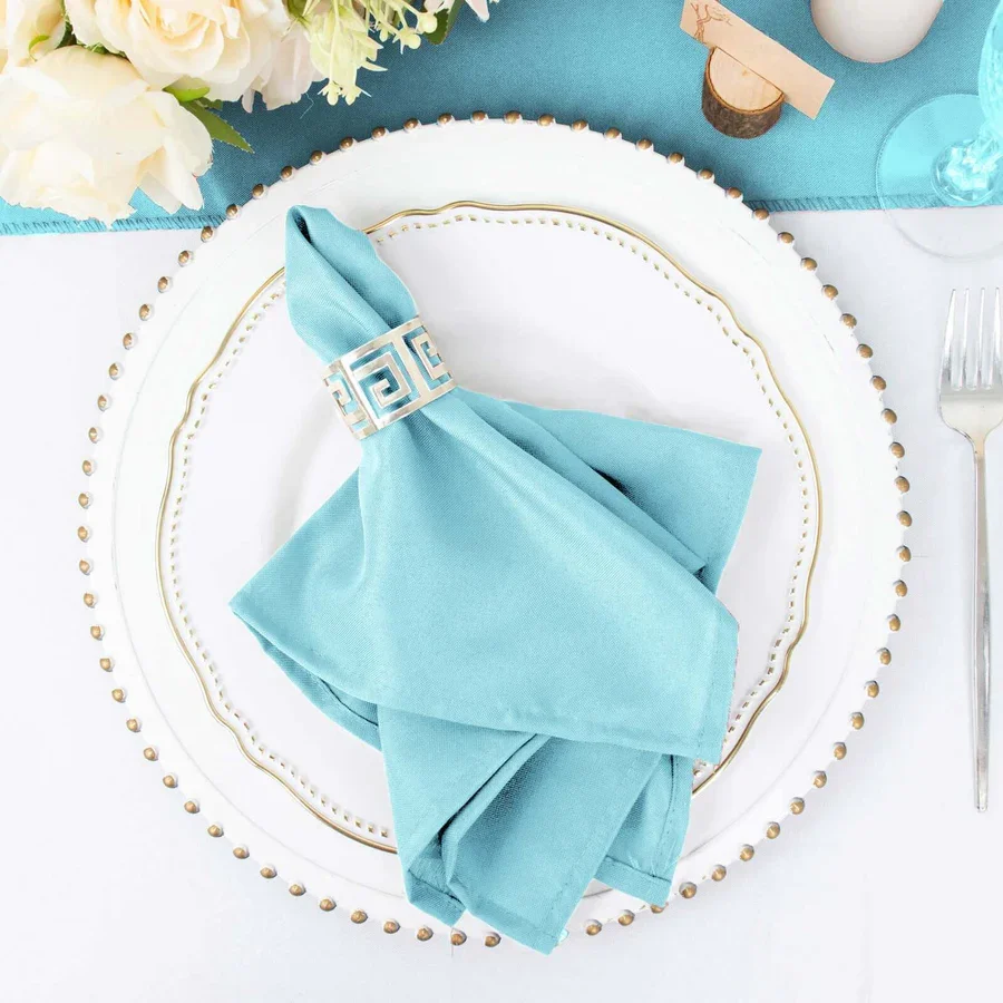 $1.00 -20" x 20" Napkin-Light Blue
