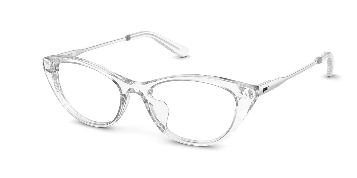 ella-mixed-material-clear-silver-angle.webp