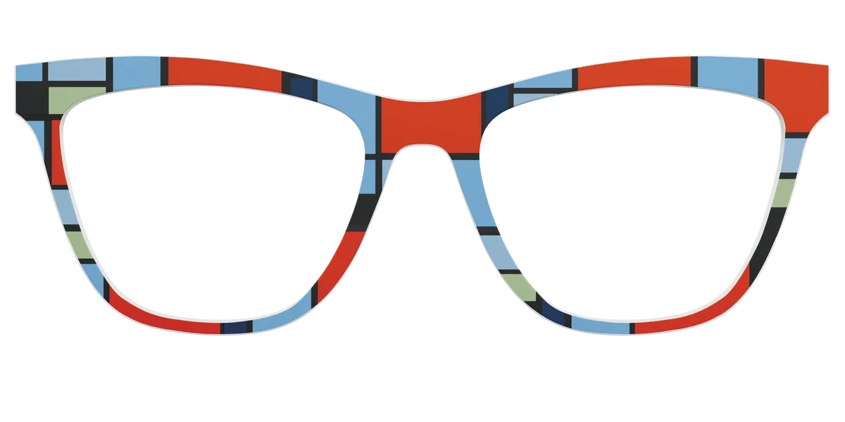 “The Harper” Mondrian Composition Top Frame