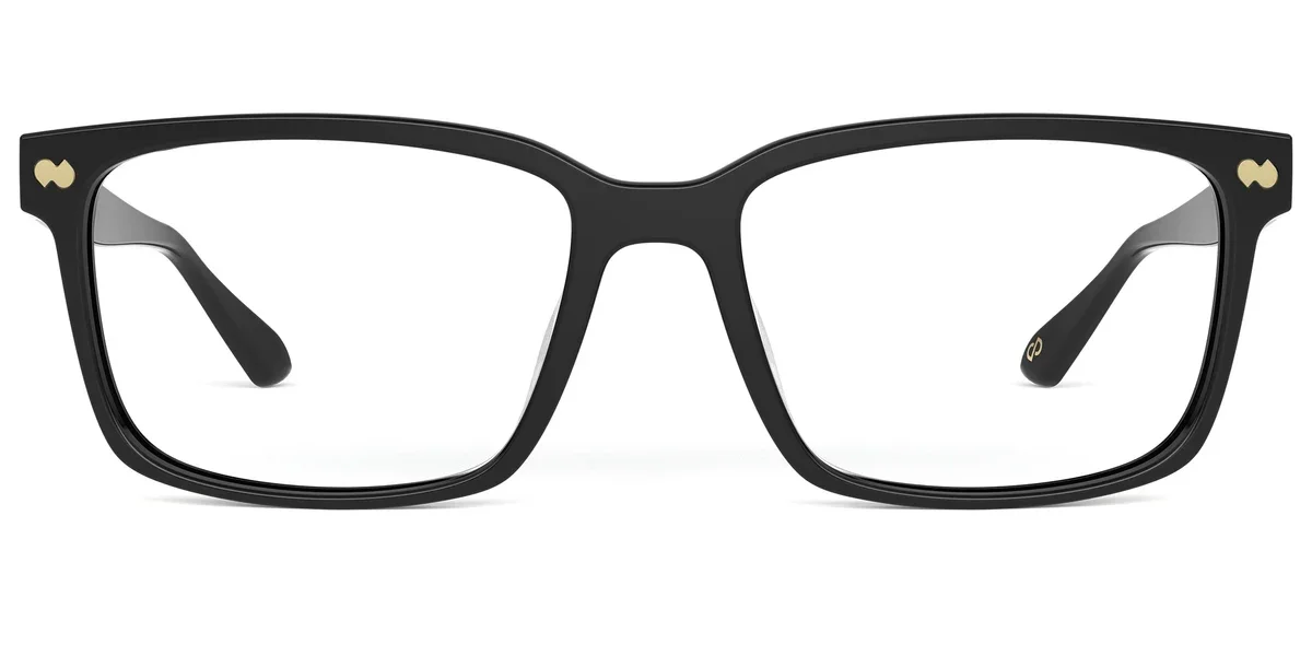 kye-black-acetate-gold-metal-front.webp
