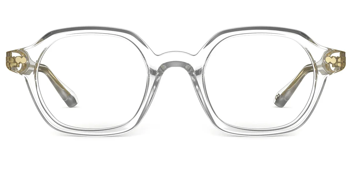 verne-crystal-clear-acetate-gold-metal-front.webp