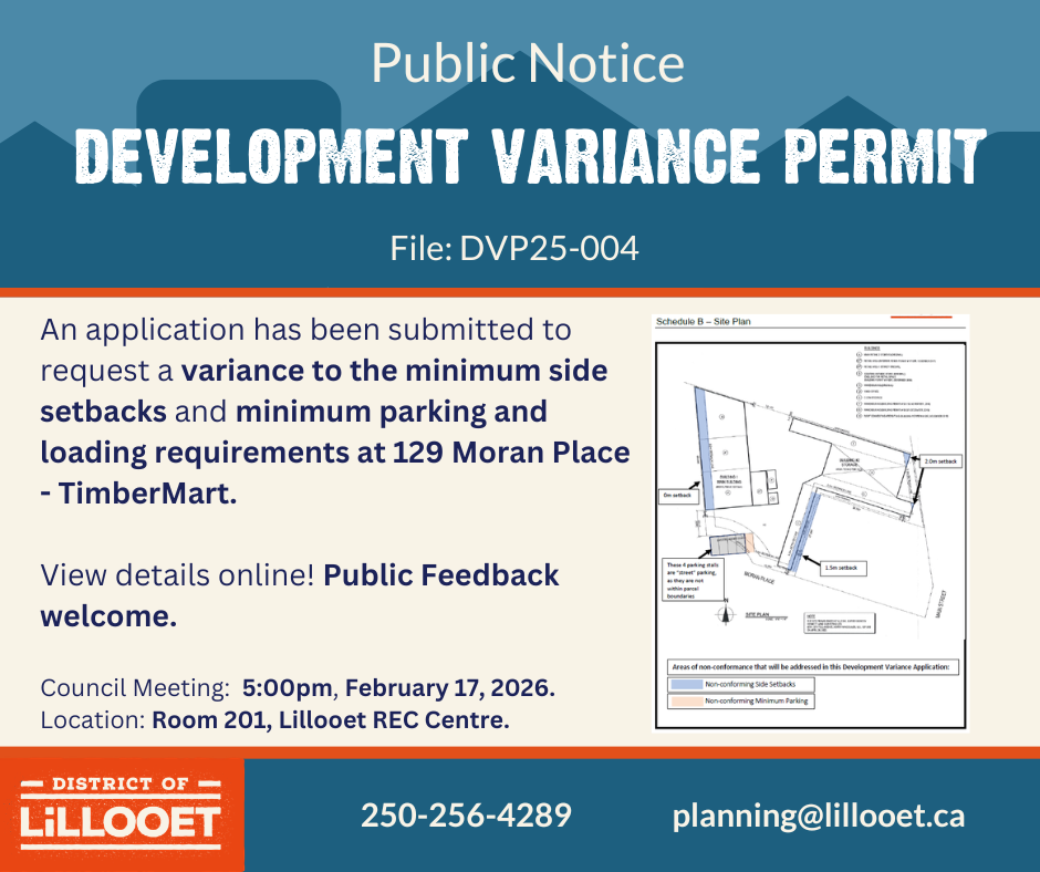 Accepting Public Feedback:  Variance Permit to Minimum Setbacks and Parking at 129 Moran Pl