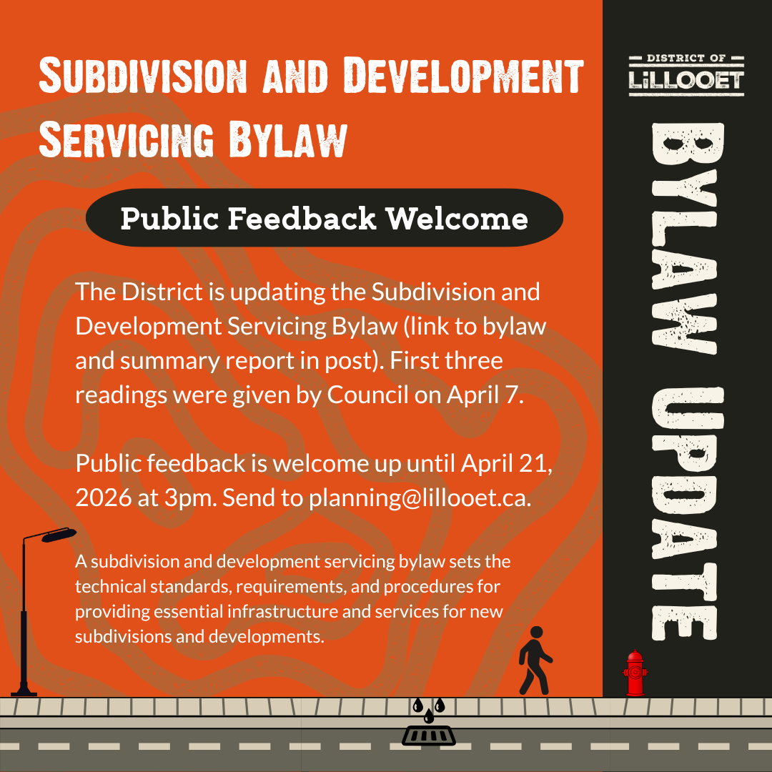 Public Feedback Welcome on Updated Subdivision and Servicing Bylaw