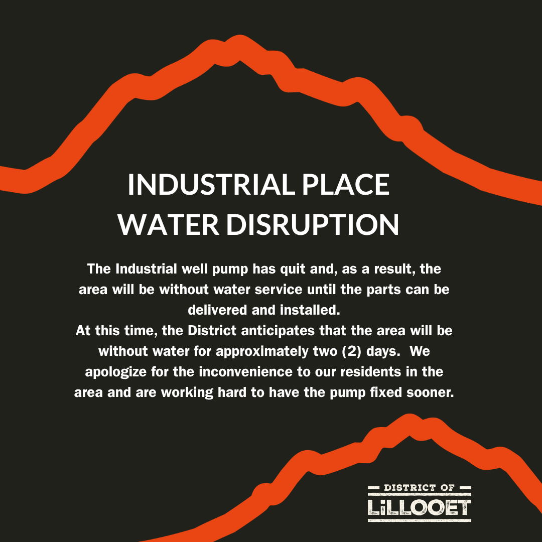 Water Disruption - Industrial Place