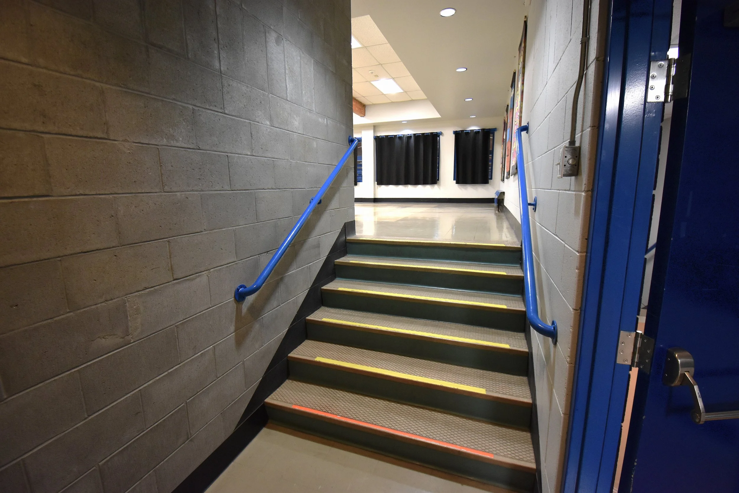 Stairs to Mezzanine