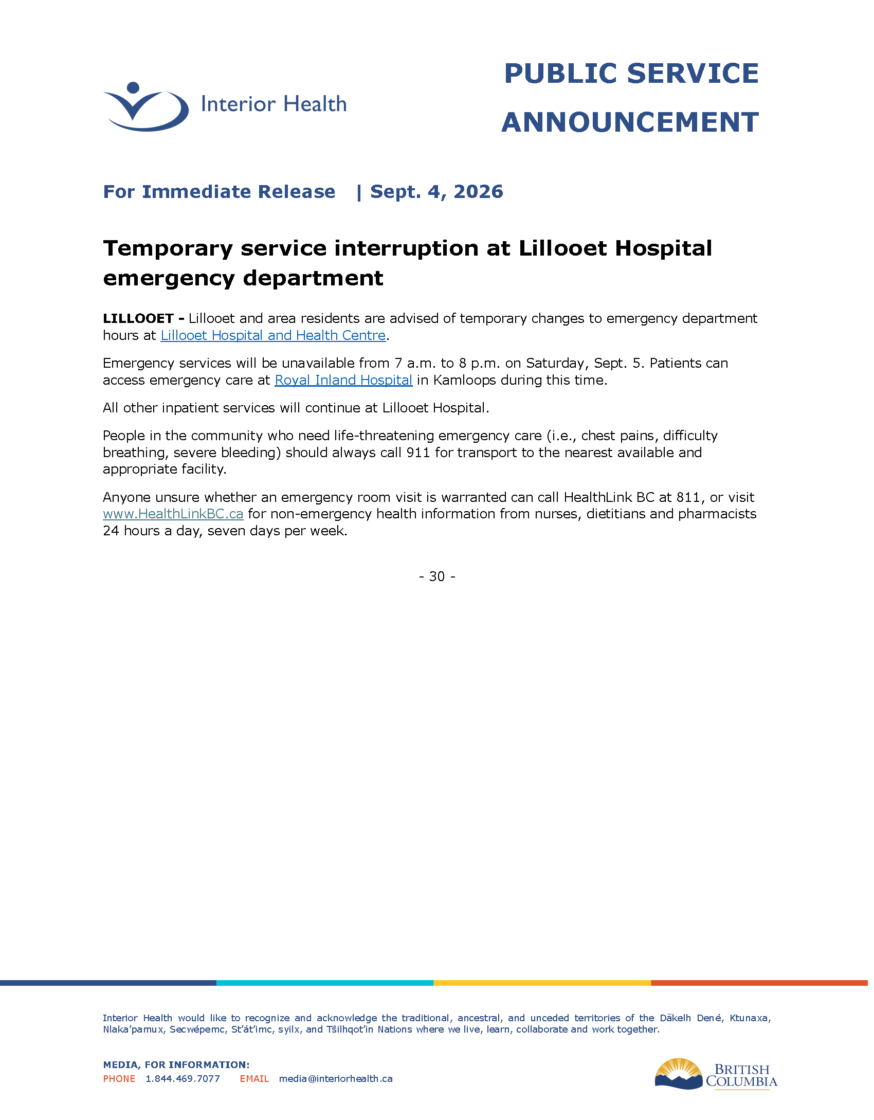 2026-09-04 - ER Closure September 5, 2026.png