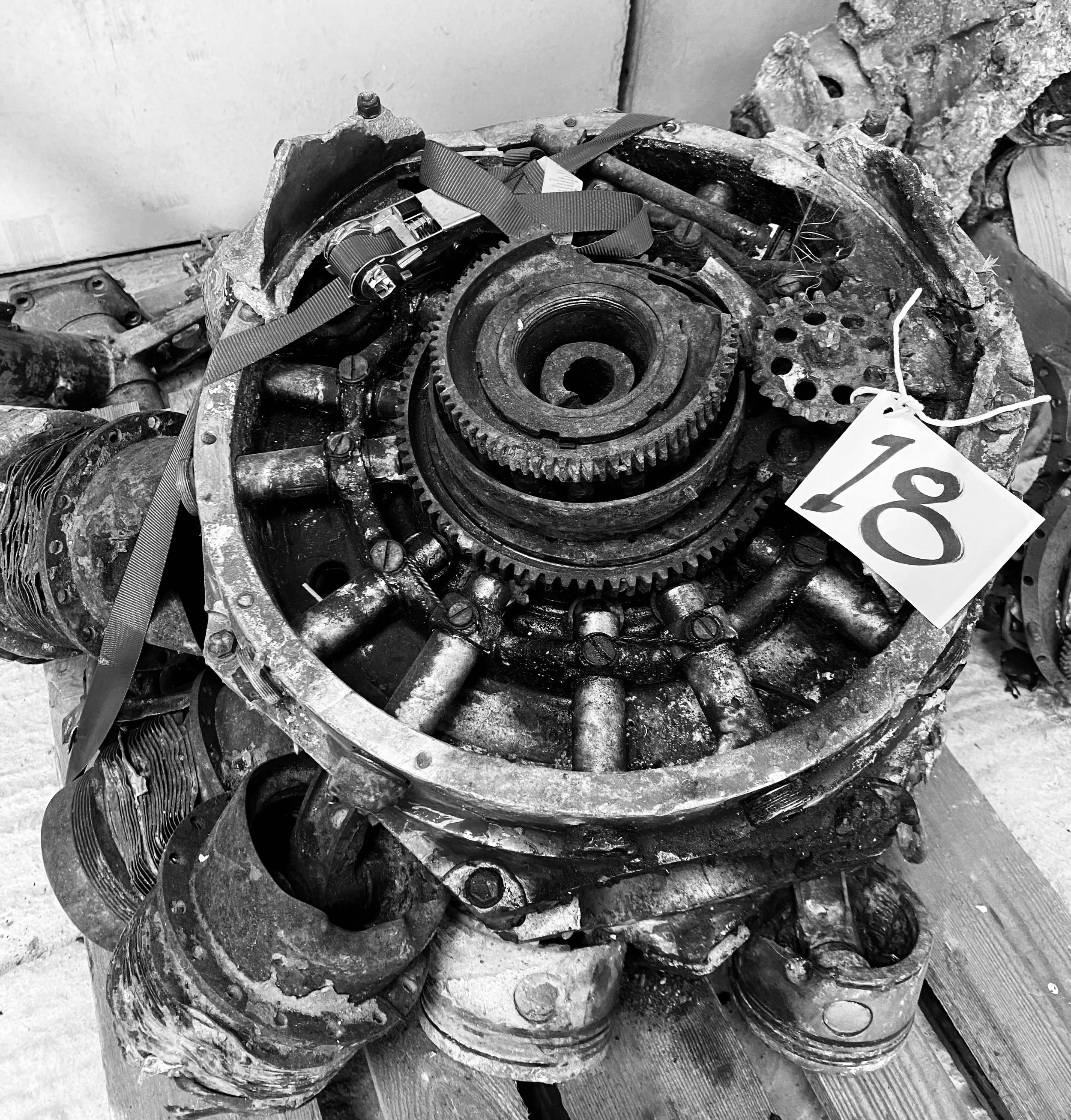 BMW 801 14 cylinder radial engine from a Focke-Wulf 190