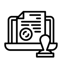 Remote Online Notary services icon