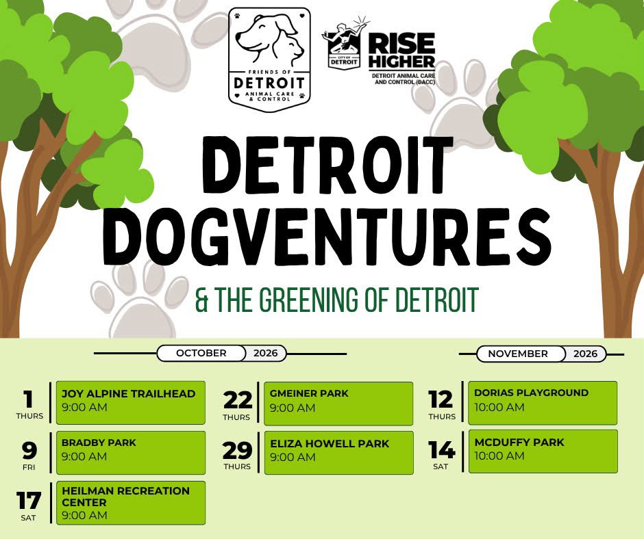 Detroit Dogventures &amp; The Greening of Detroit