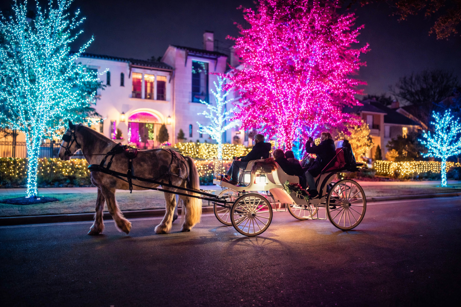 Where to Find: The Best Neighborhoods to See Christmas Lights in DFW