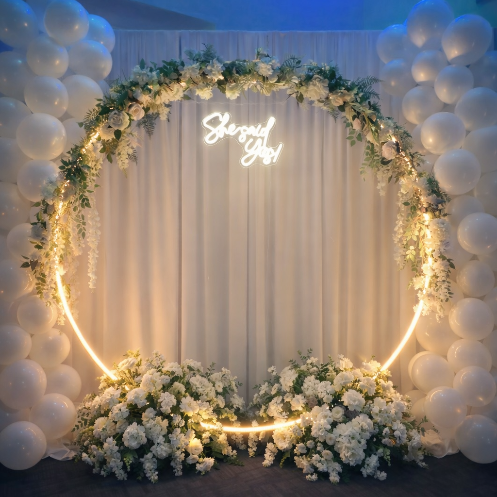How to Choose the Perfect Wedding Backdrop for Your Dallas Venue