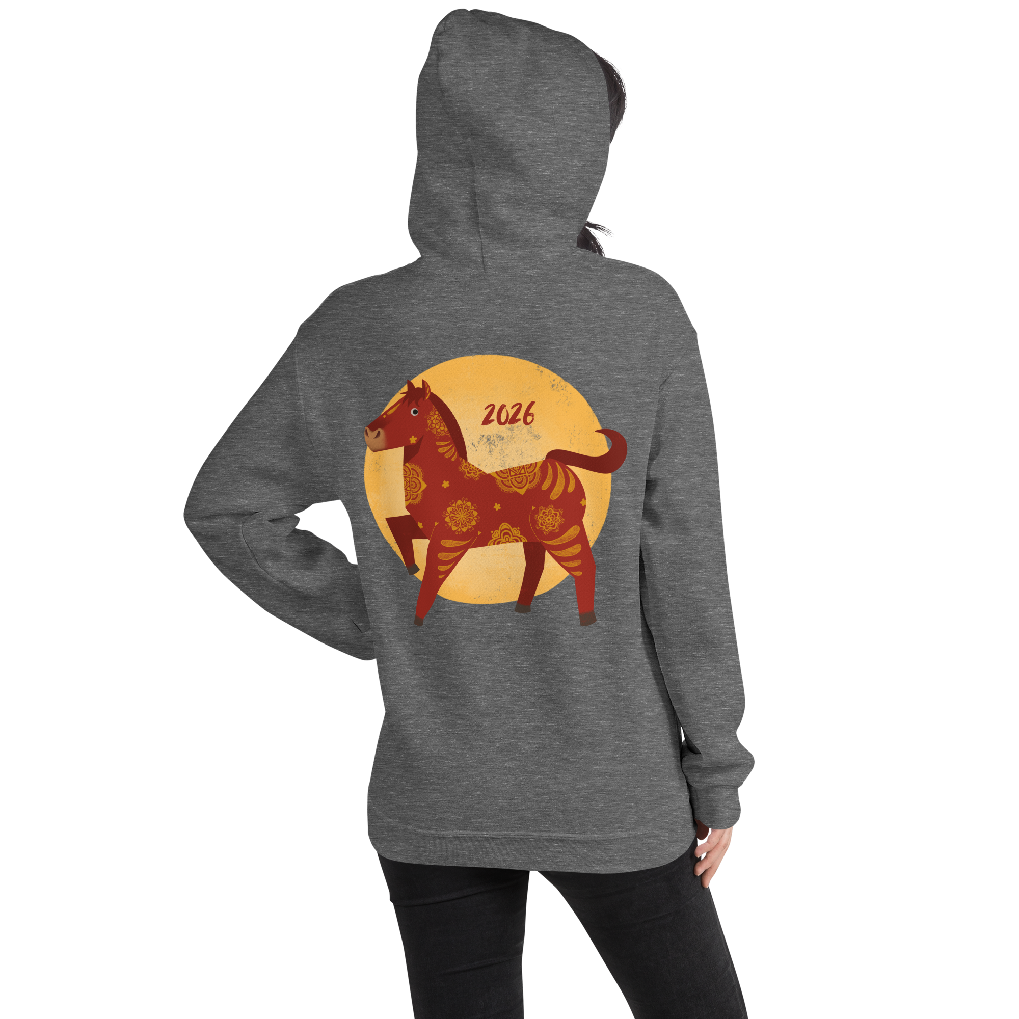 Year of the Horse Pullover Hoodie