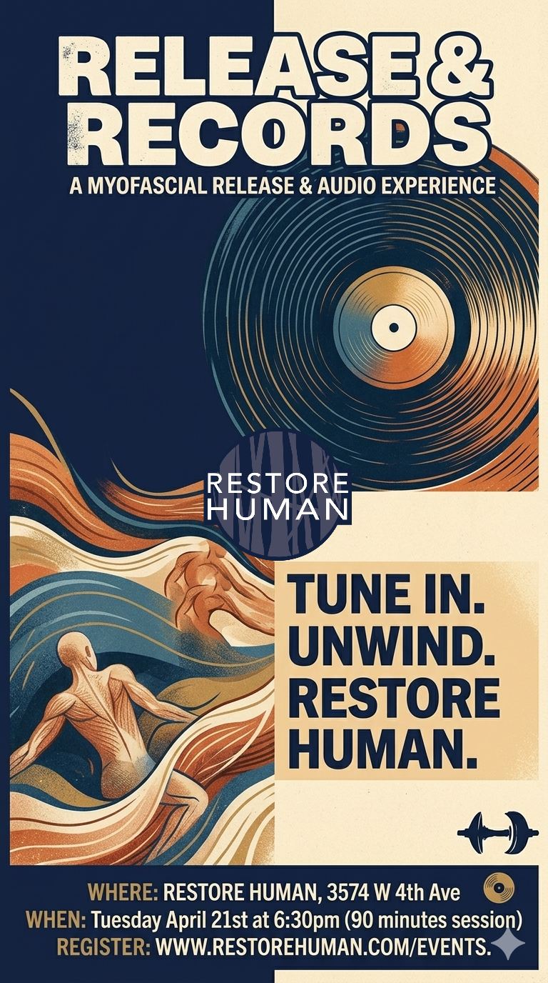 Release and Records - Restore Human Kitsilano Studio