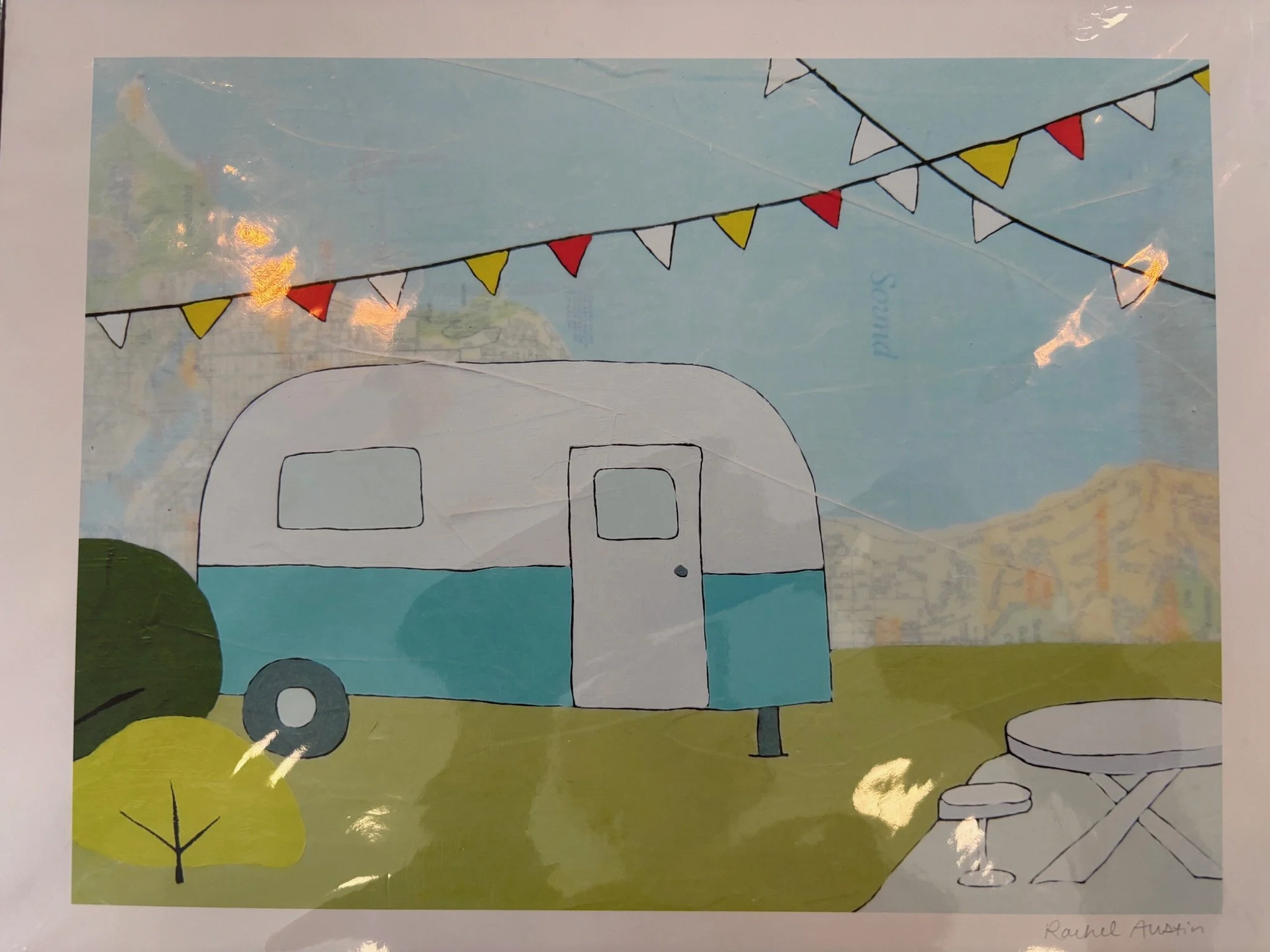 14x11 Art Print by local Rachel Austin $12 (ST35)
