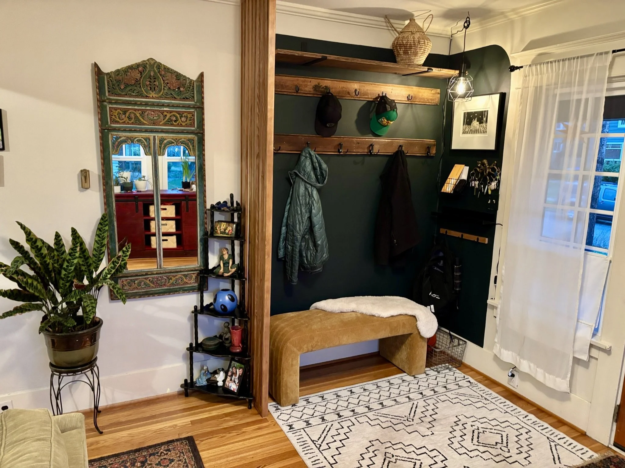 Classy Bathroom & Coat Closet