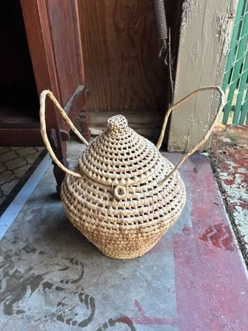 Authentic Samoan fishing basket $25 (ST38)
