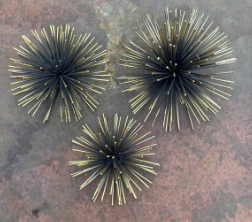 Wall Urchins 4", 5", 6" $28 for set (ST52)