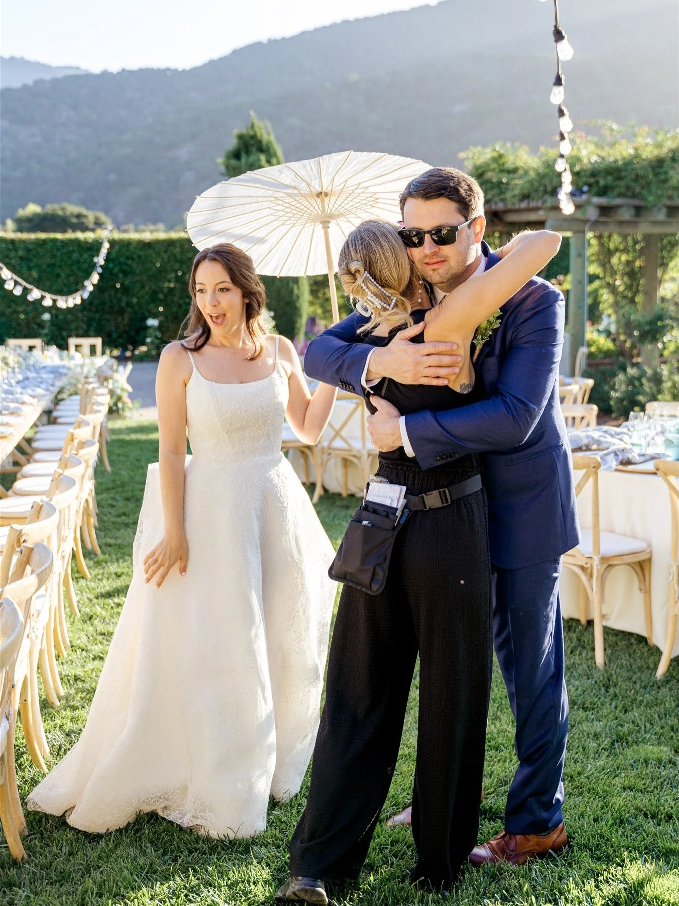 These moments we cherish 🫶🏼

Venue: @bernarduslodge
Wedding Planner: @corkandvows
Bride: @stephaniegianni 
Groom: @wglazier21 
Florals: @kjglazierdesign
Photographer:&nbsp; @kelleywphotos
Videographer: @juniorfilms1
Hair/Makeup: @blushmonterey
Band