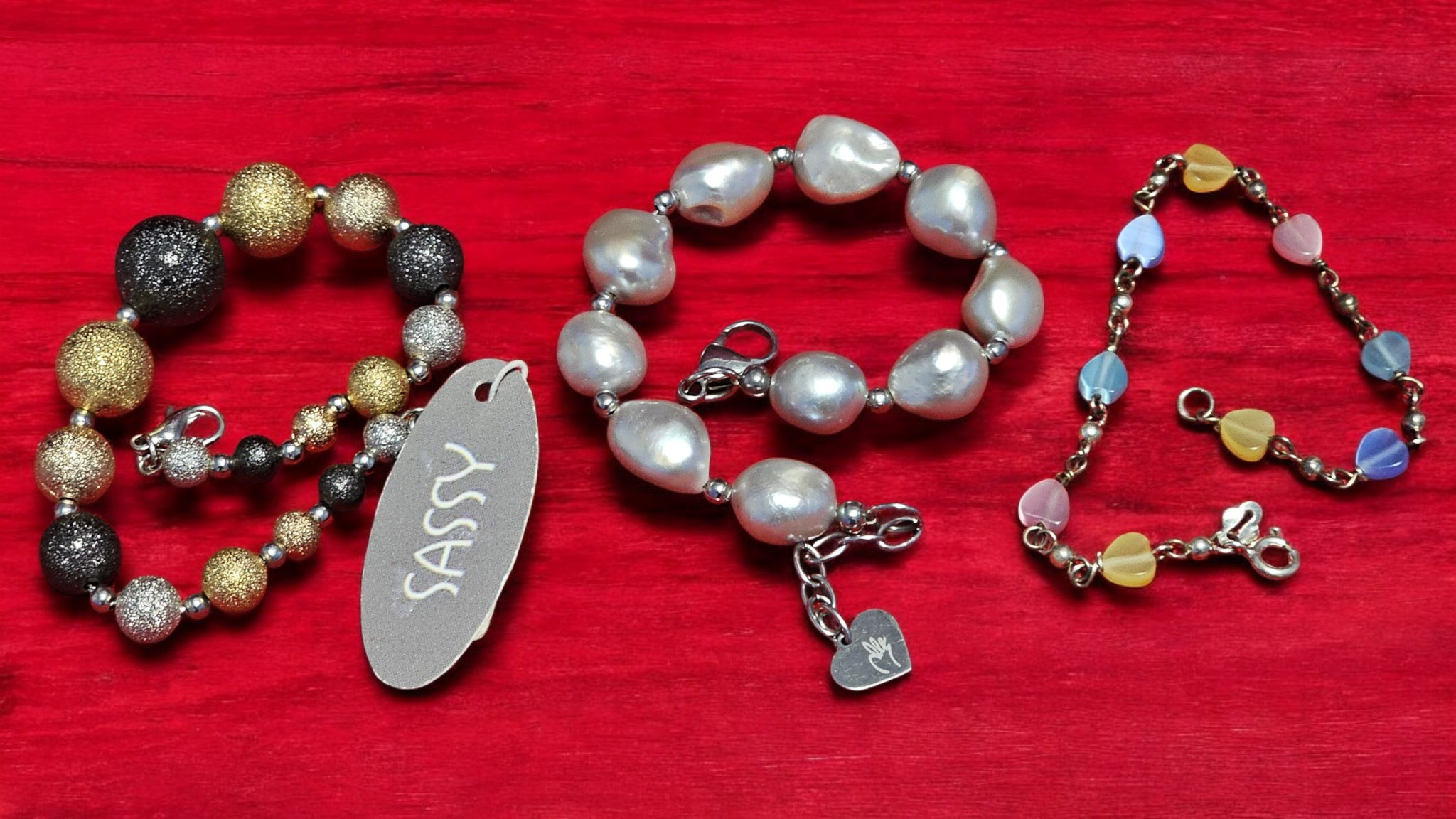 Vintage  Women's Fashion Bracelets- 3 pieces