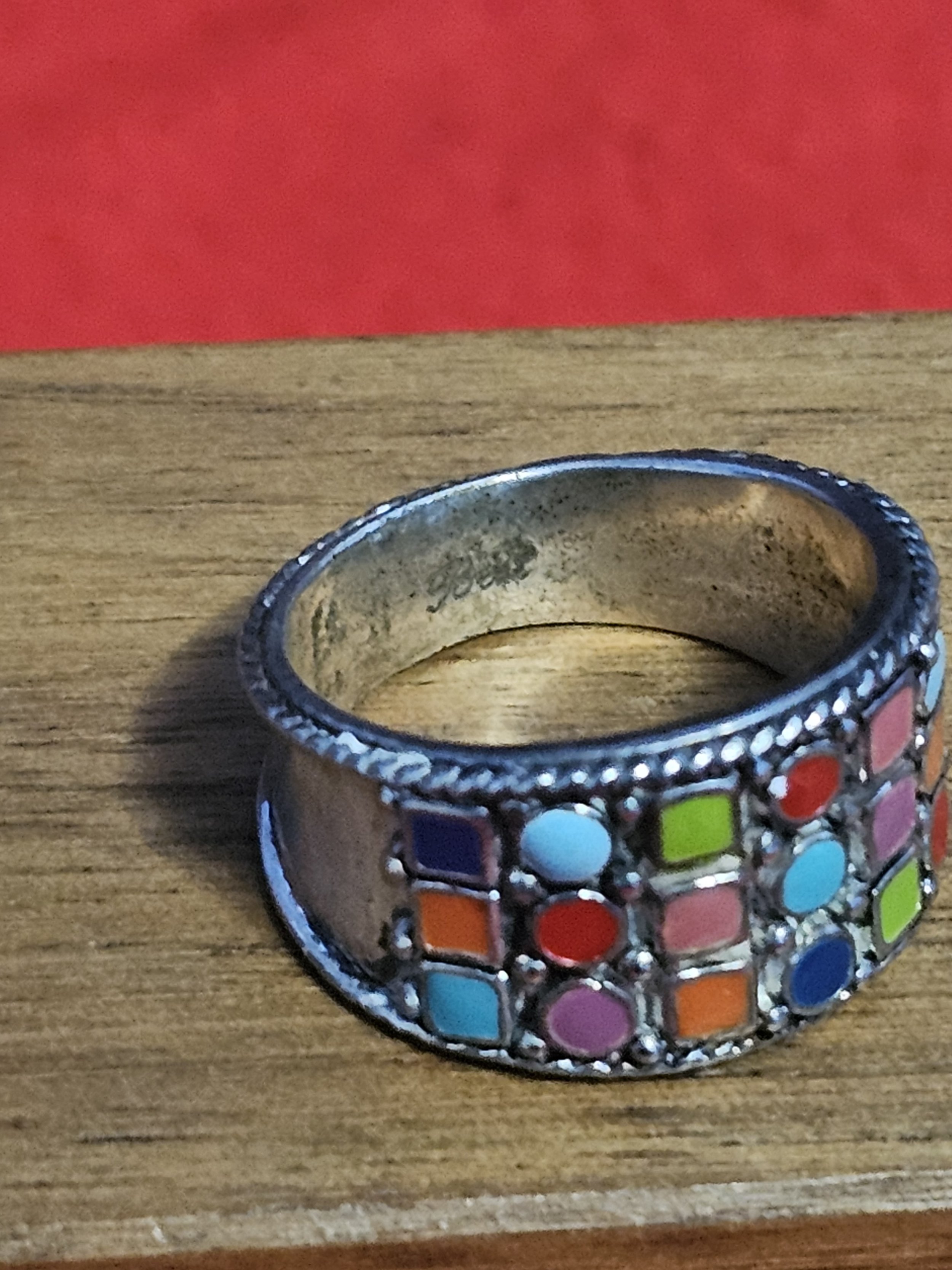 Vintage Sterling Silver ring.  size 9 1/2