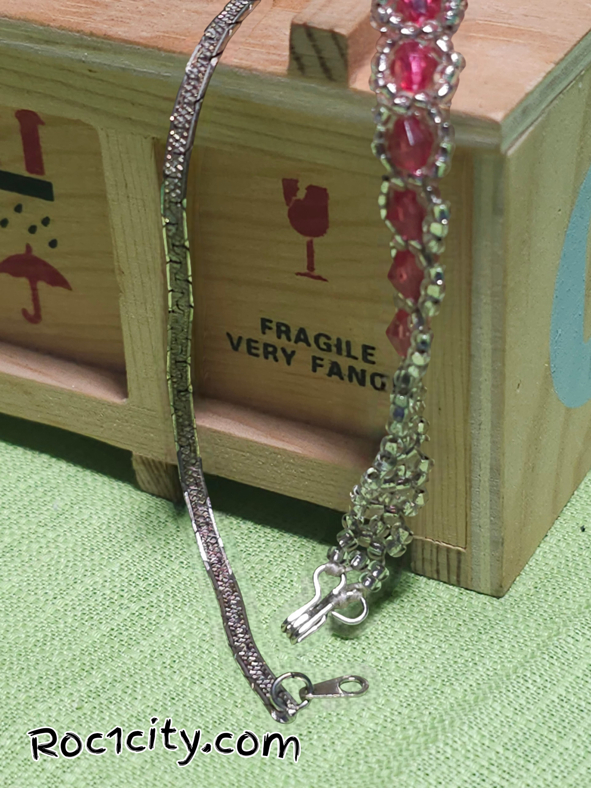 Vintage Bezel / Unique 2 Bracelet set