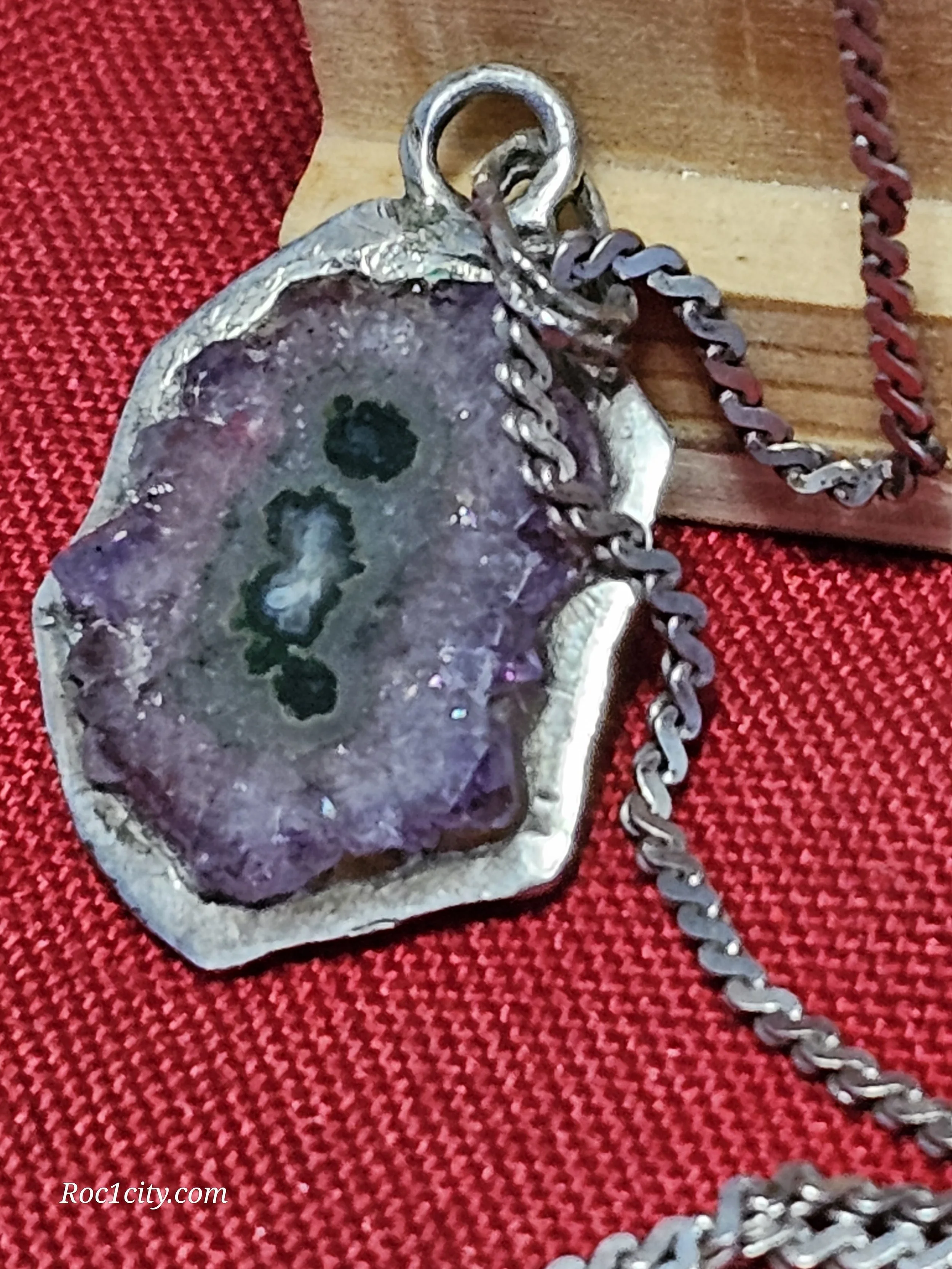 Handmade Amethyst Necklace