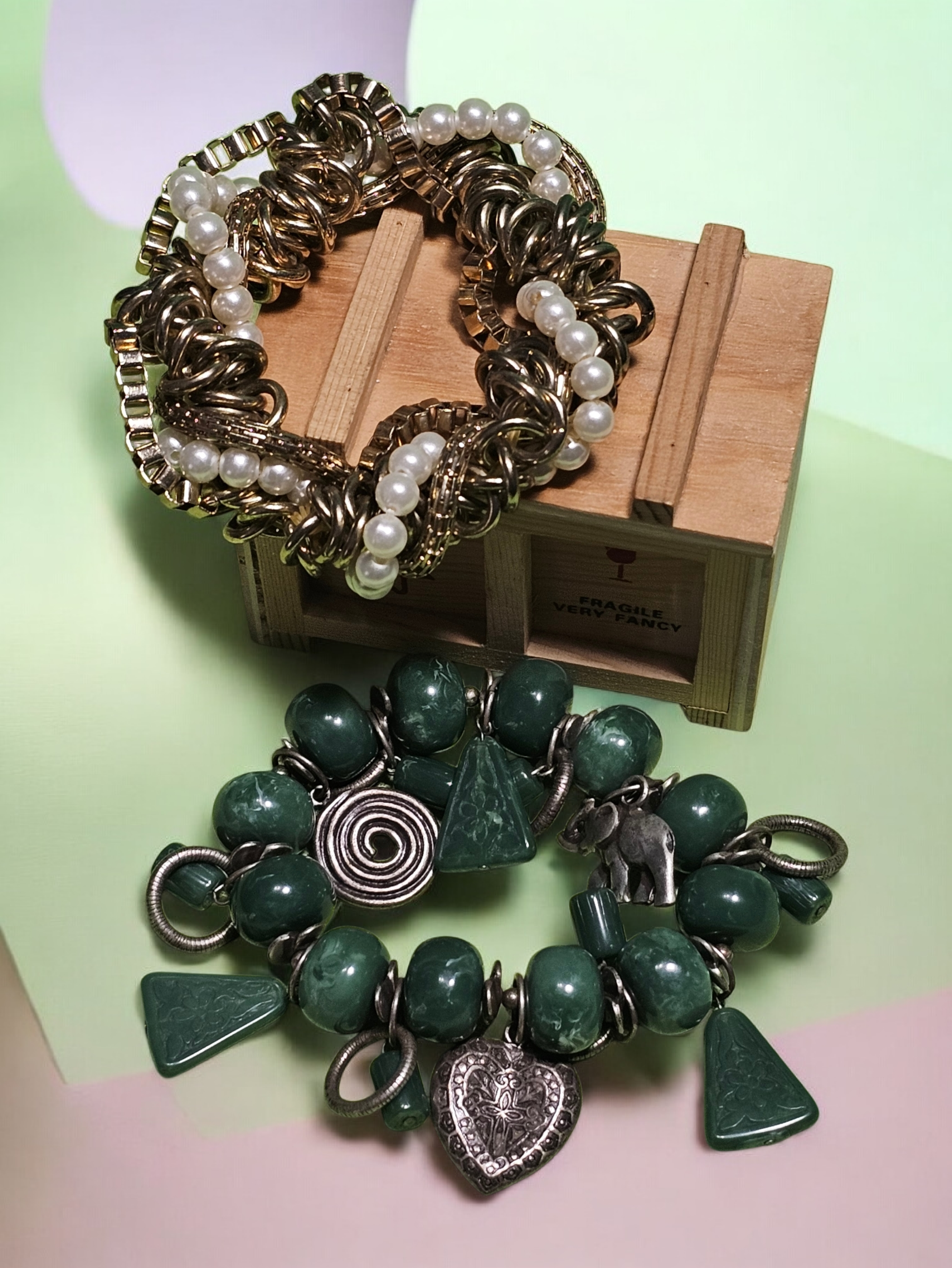 Stretch Bracelet 2 Piece Set