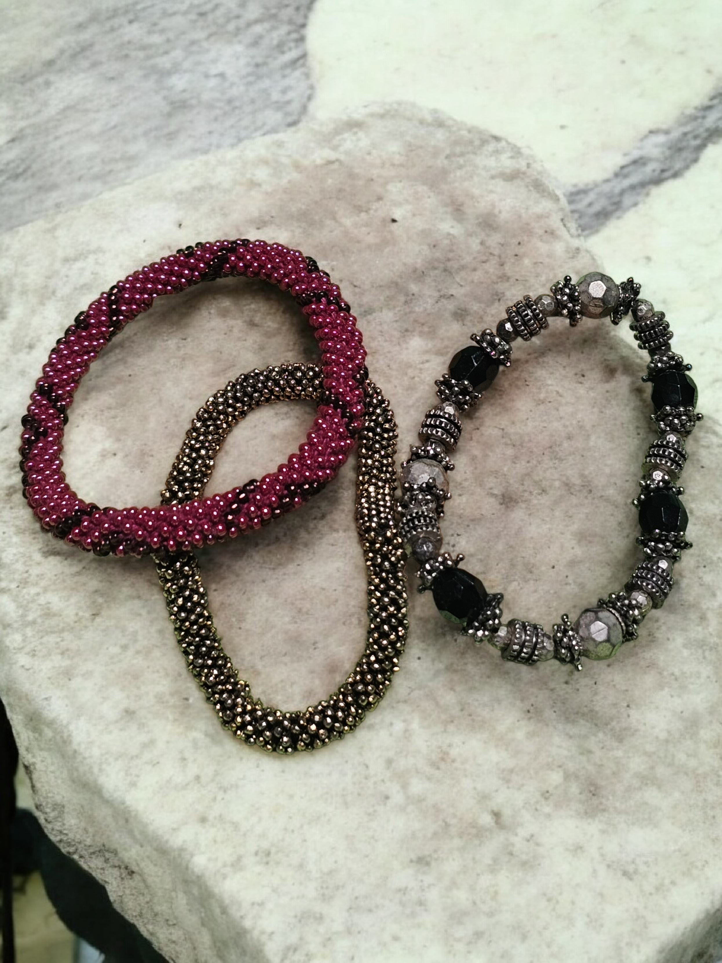 Stretch Bracelets 3 piece set