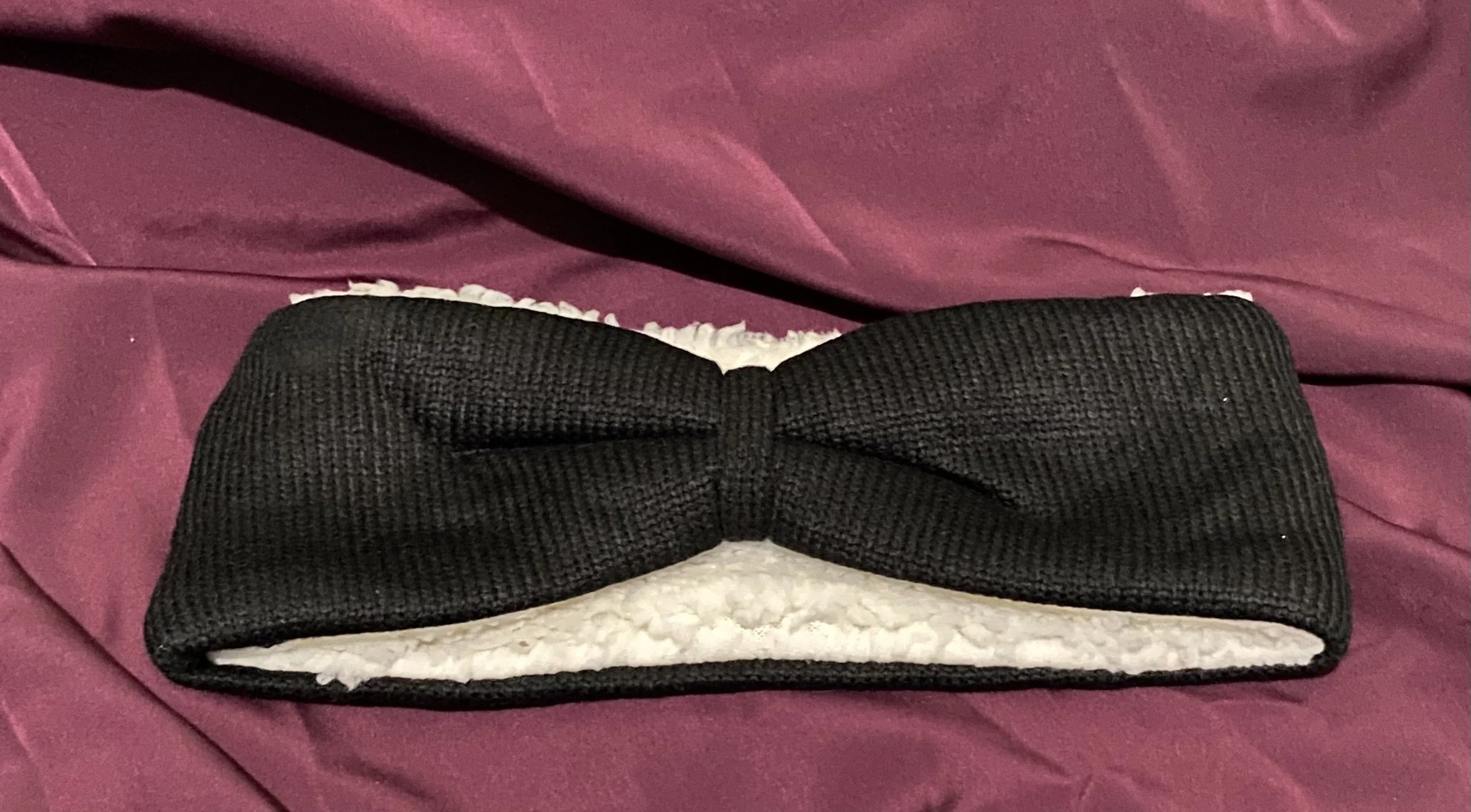 BearPaw Black head wrap