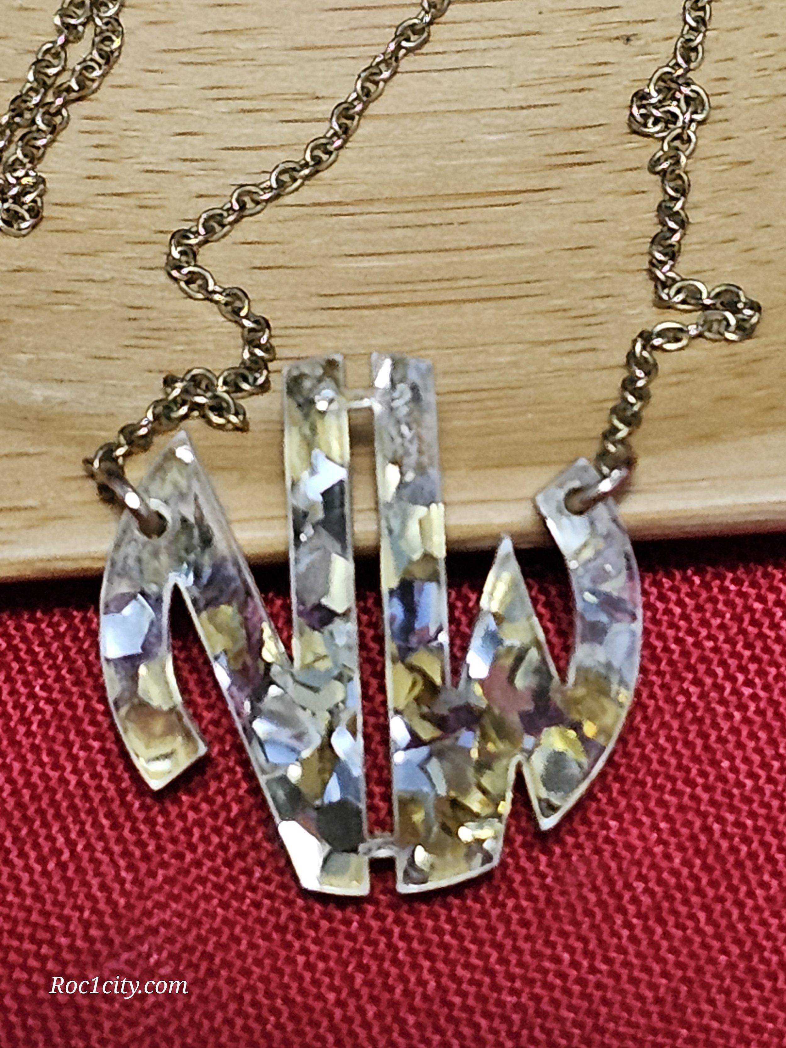 NW Initials Pendant Necklace