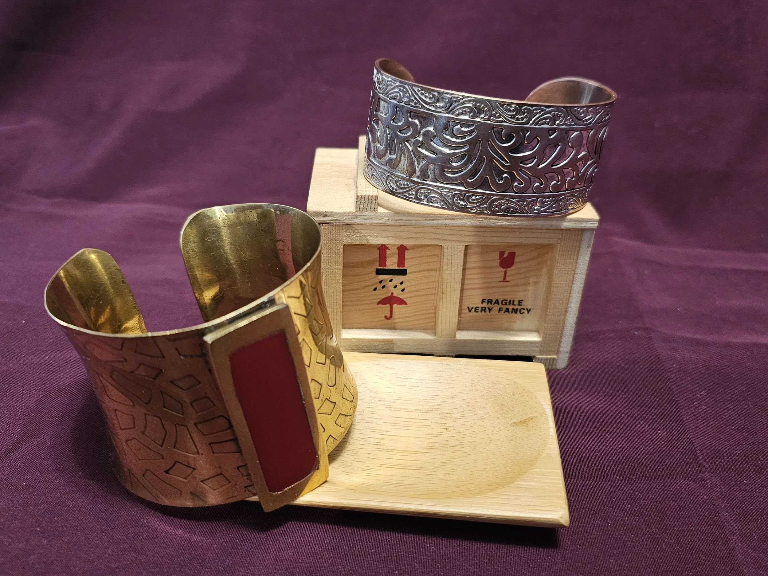 Open end Bracelet 2 piece set