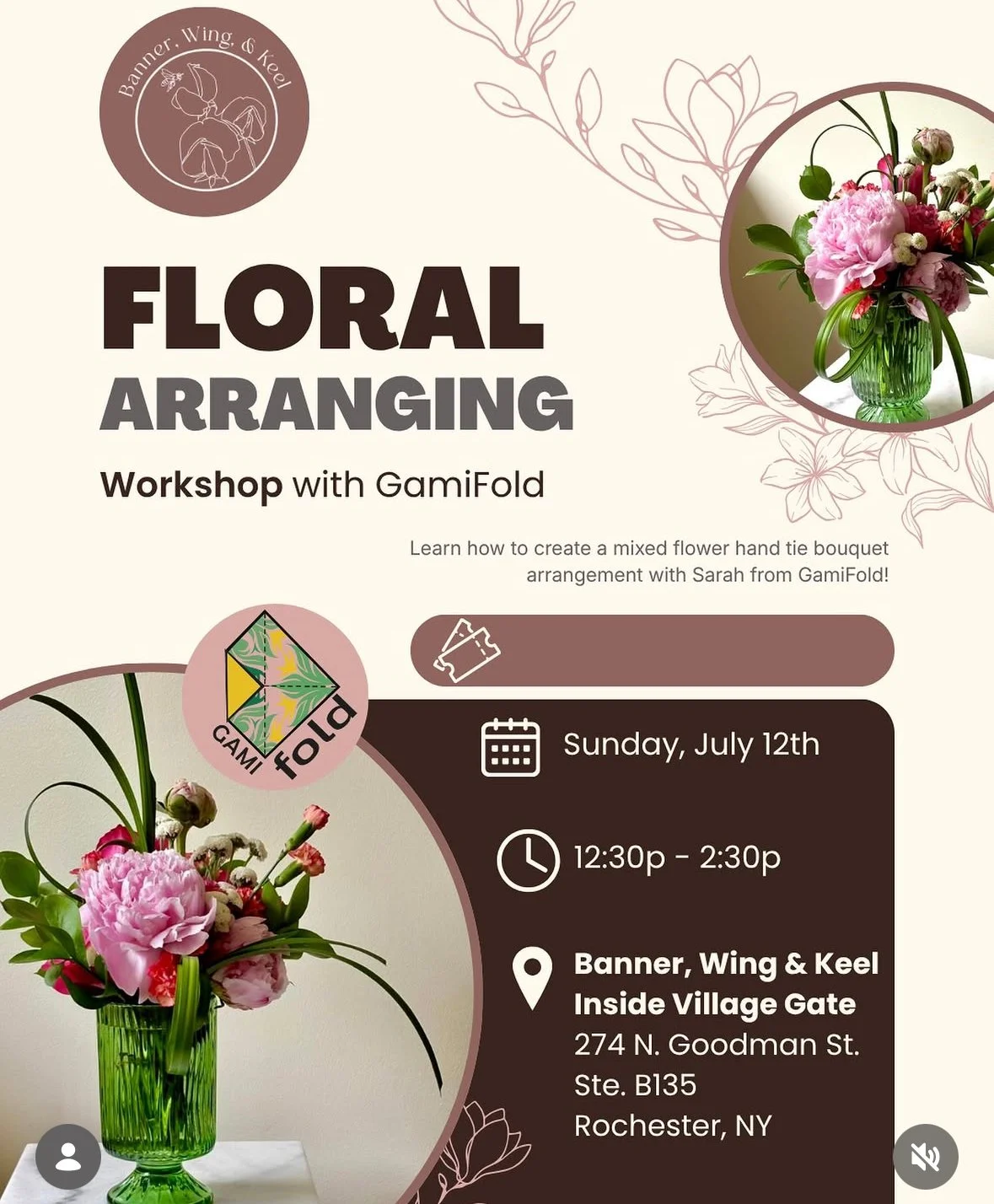 Floral arranging 