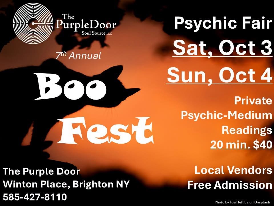 The Purple Door 7th Annual Boo Fest