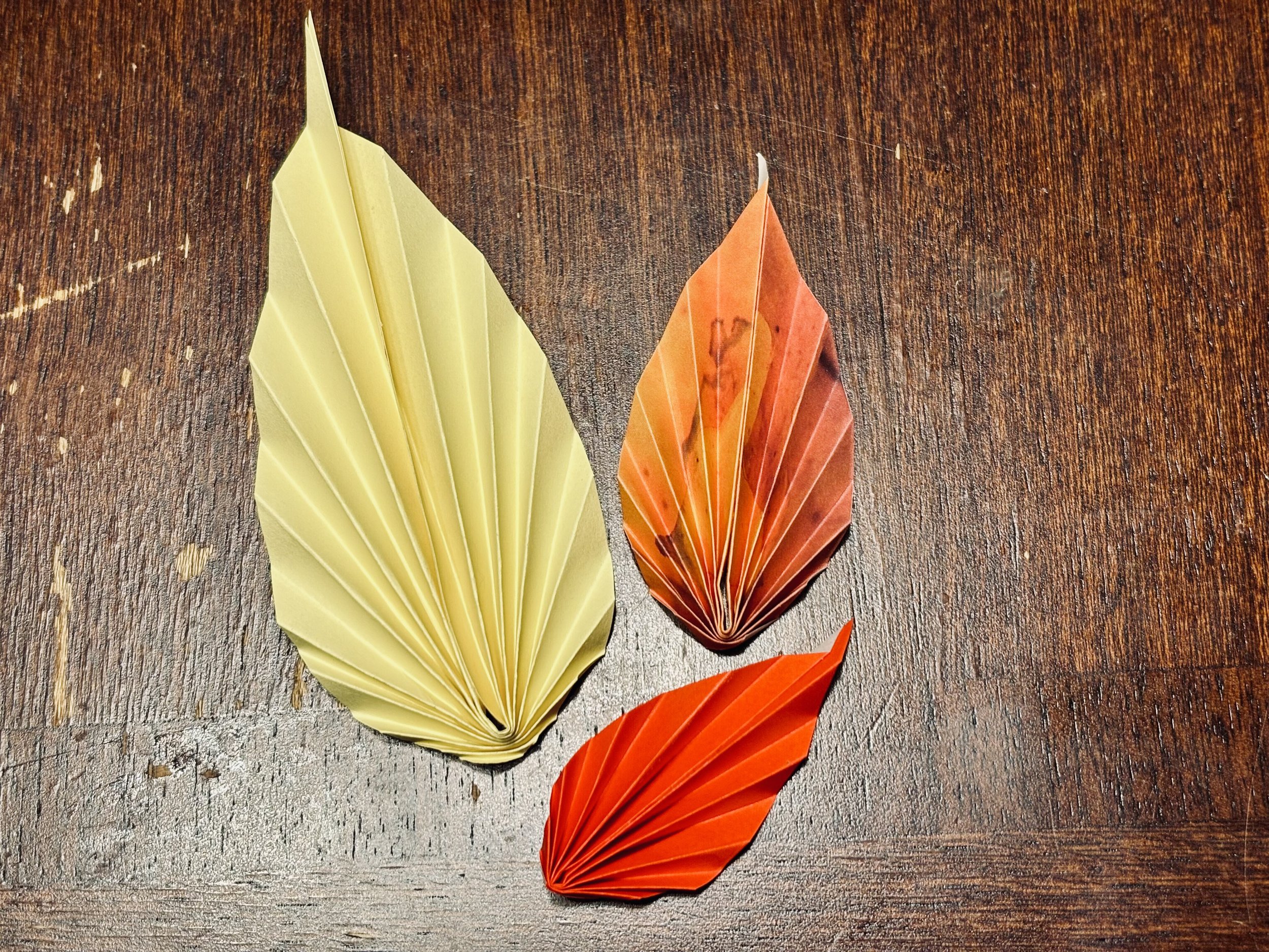 Sound-A-Gami Class: Letting go- Leaf edition