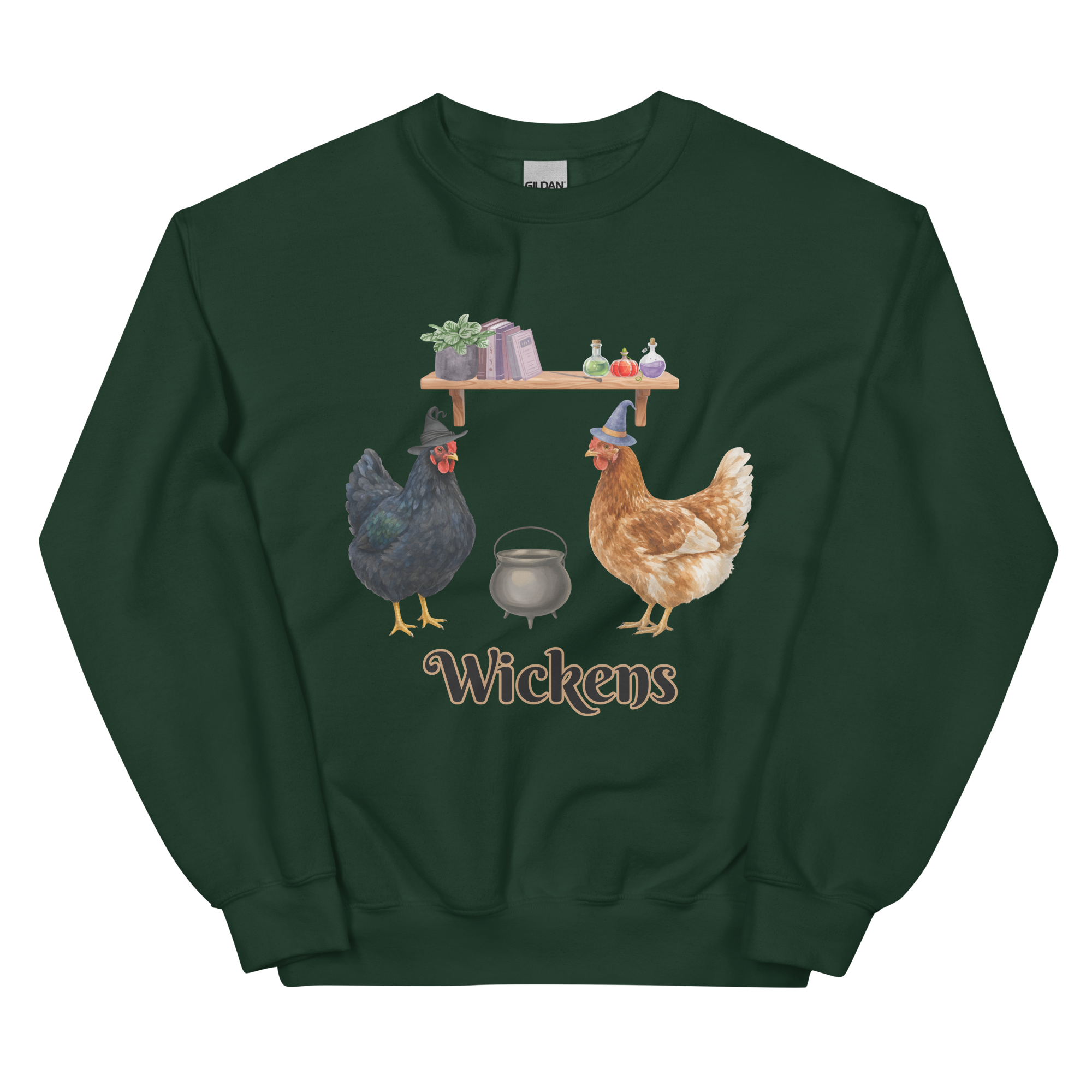 unisex-crew-neck-sweatshirt-forest-green-front-6aa8605566d0a.png