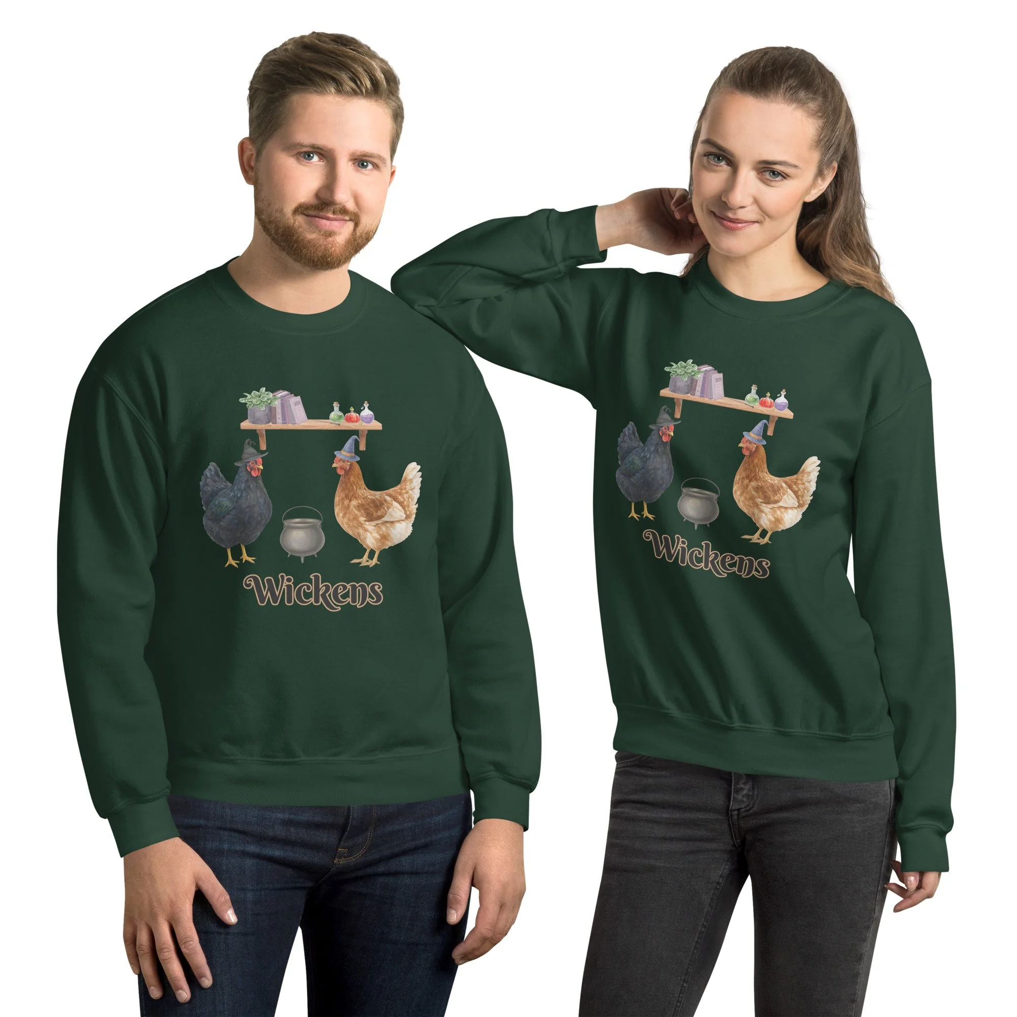 unisex-crew-neck-sweatshirt-forest-green-front-6a998c5f9b46f.jpg