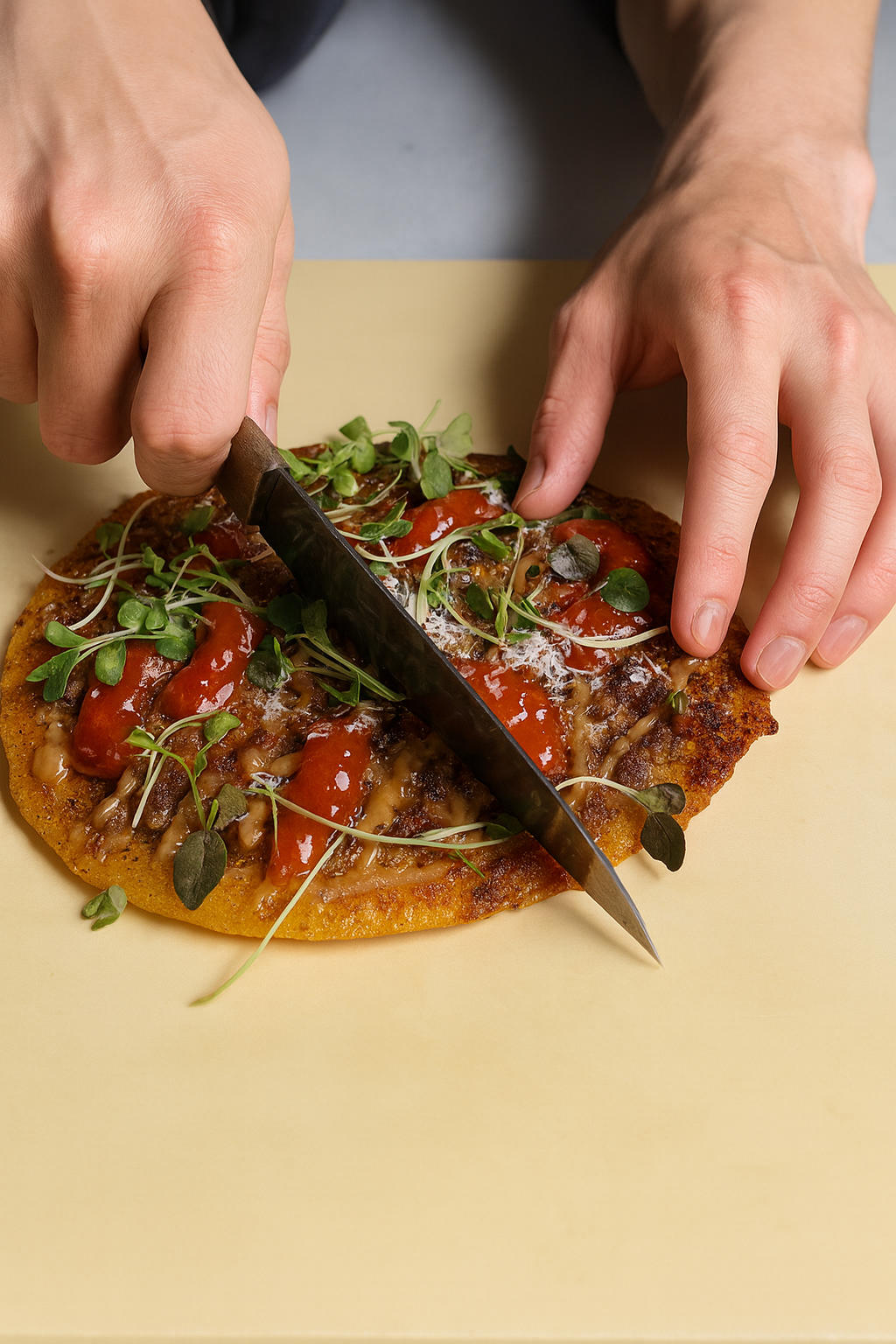 Recipe: dou beef-smash scallion pancake