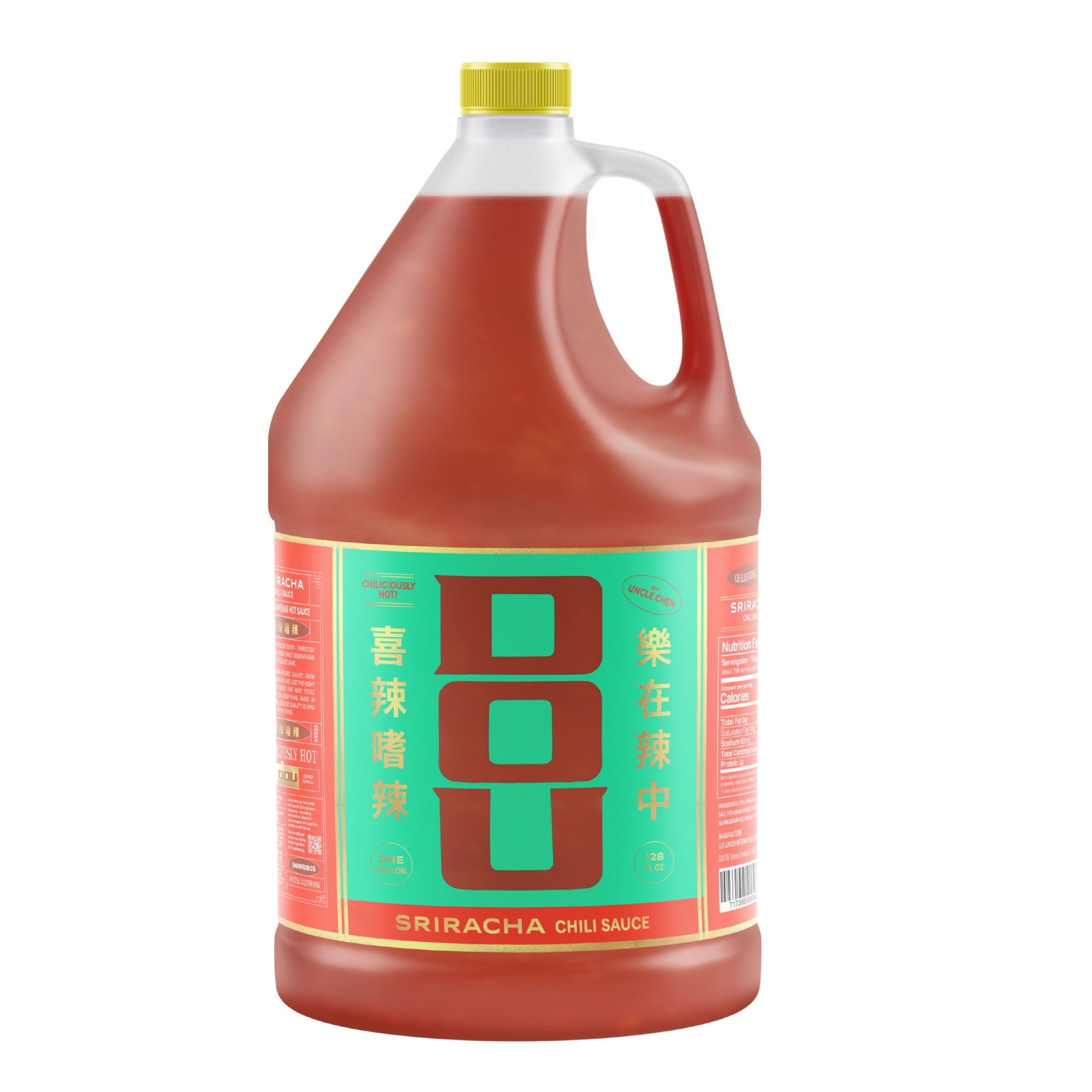 Dou sriracha gallon size blank background.png