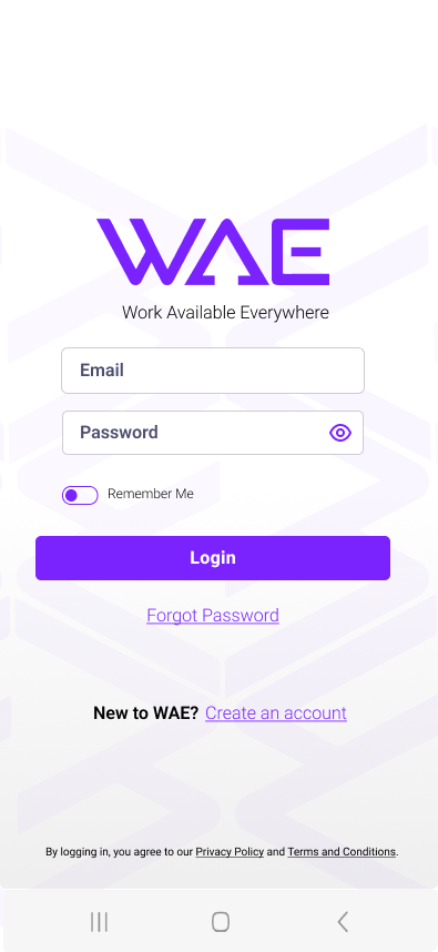 Create new account